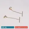 Acessórios de Broche de Insígnia de Cartão de Luxo de Alta Qualidade com Cartão Pendurado e Decorações de Tira para Boné