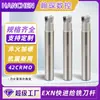 Exn03R Portaherramientas de Fresado de Alimentación Rápida Hoja de Doble Cara Lnmu0303 Porta Fresa para Fresado Grueso Máquina CNC Acero de Tungsteno