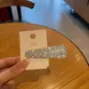 Pinza para el Cabello Triángulo Coreana Pinza BB de Cristal Dulce Versátil Flequillo Lateral Cabello Fino Pinza para la Parte Posterior de la Cabeza