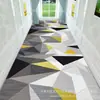 Tapete longo de veludo cristal minimalista para hall de entrada, sala de estar e sofá, estilo nórdico, antiderrapante, à prova d'água, resistente à sujeira, frete internacional