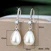 Novos Brincos Barrocos Cao Shi, Brincos Longos Elegantes em Forma de Gota com Pérola de Imitação, Brincos Elegantes Femininos Mais Vendidos