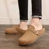 Nueva colección de otoño 2026: Mocasines cómodos, ligeros y antideslizantes sin cordones, con suelas gruesas, perfectos para uso casual.; zapatos al por mayor estilo Birkenstock para hombre