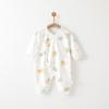Roupas de algodão para bebês recém-nascidos Primavera e outono e verão Roupas para casa Ha-Yi Classe A Roupas de borboleta para meninos e meninas Macacão de bebê