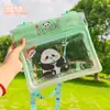 Bolsa impermeable de dibujos animados para teléfono móvil, funda universal para teléfono móvil, bolsa de cintura transparente con pantalla táctil, bolso de hombro, bolsa de almacenamiento para natación y rafting
