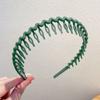 Diadema infantil con flequillo de verano para niñas, accesorio para el cabello con pinza dentada antideslizante, diadema de princesa, accesorios para el cabello