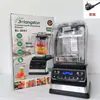 Licuadora 4 en 1 de gran capacidad de 4 L para uso comercial de acero inoxidable, máquina trituradora de pared de metal, picadora de carne, trituradora de hielo, exprimidor