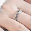 Artículos Populares Europeos y Americanos de Venta Caliente Transfronteriza, Anillos con Incrustaciones de Diamantes Retorcidos, Joyería de Anillos de Moda y Sencilla, Venta al por Mayor desde Fabricantes