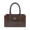 Moda Nicho Moda Simple Bolso Cuadrado Pequeño para Mujer Nuevo Bolso de Hombro Portátil Retro de Moda Bolso Cruzado para Viajero