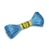 Línea de hilo para corbata china de 1.5 mm 7 hilos alrededor de 20 metros cuerda de hilo tejida a mano pulsera DIY 32 colores al por mayor