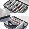 Caja de Almacenamiento Personalizada para 6 Pares de Gafas de Sol Bolsa de Almacenamiento de Cáscara Dura de Eva Organizador Divisor Multifuncional Estuche Protector