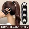 Ligas para el Cabello de Alta Elasticidad para Mujeres, Sujetadores de Cola de Caballo Duraderos para Adultos, Diademas Elegantes y Modernas para Estudiantes