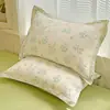 Fundas de almohada de algodón puro, un par, 48X74 Funda de almohada individual, 100% algodón, Adecuadas para todas las estaciones, Funda interior para cojín del hogar, Pieza individual 2