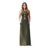 Comercio exterior primavera y verano Amazon AliExpress color sólido sin mangas chaleco bolsillo vestido vestido YY0001