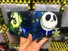 Cartera Cry de Nochebuena Cartera Plegable para Hombres y Mujeres Calavera JACK Cartera de Dos Pliegues Cartera Corta para Adolescentes