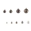 Sino de cobre vintage cor original sino de latão bruto sino redondo para pet pingente pequeno ornamento material DIY feito à mão