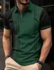 Nueva Camisa Polo Casual de Manga Corta con Impresión Digital 3D de Comercio Exterior Amazon AliExpress