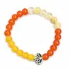 Amazon Tk Joyería Popular Transfronteriza de Piedra Natural, Pulsera de Loto Fresco, Pulsera Hecha a Mano con Cuentas, Venta al por Mayor de Fábrica