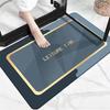 Alfombrilla de Diatomeas para Baño Transfronteriza, Alfombrilla Absorbente de Agua Antideslizante, Alfombra para Inodoro Resistente a las Manchas, Moderna y Sencilla
