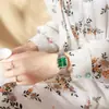 Novo relógio de pulso feminino de corrente transfronteiriça, moderno, simples, elegante, pequeno, com pulseira de aço, relógio feminino