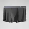 Roupa Íntima Masculina Caivov Kanosi Sem Costura de Seda Gelada Verão Fina Confortável Respirável Estilosa Sexy Boxer Briefs Masculino