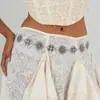 Cadena de Cintura Estilo Bohemio Transfronteriza para Mujer, Cadena de Cintura Retro de Amor para Mujer, Accesorios de Cintura Versátiles de Gama Alta de Nicho Venta al por Mayor de Fábrica