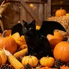 Amazon Halloween Murciélago Decoración Trasera para Mascota Fiesta del Festival Fantasma Gato y Perro Disfraz de Foto Alas de Murciélago Divertidas Personalizadas