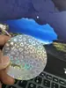 Fundo de Papel para Insígnia de Flash Duplo Ouro Escovado com Glitter Prata com Glitter Branco Papel Escovado Insígnia de Papel Flash Refletivo Base Inferior Papel Base