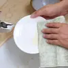 Aumentar el grosor del cepillo de cocina limpio de doble cara disponible para lavar platos para eliminar la grasa almohadilla abrasiva absorbente esponja para platos limpiar