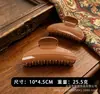 Presilha de Cabelo Oval Fotossensível de Alta Qualidade para Mulheres, Tamanho Grande para Cabelos Grossos, Acessório de Cabelo Tipo Pinça de Tubarão