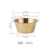 Suministrado Directamente del Fabricante, Taza de Salsa Espesa de Acero Inoxidable 304, Taza Creativa de Condimento de Tomate para Salsas de Estilo Occidental y Filetes