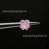 Brincos de tarraxa de liga de titânio F136 em formato de trevo de quatro folhas com zircônia, studs para cartilagem da orelha, joia para piercing com espiral interna e garra de fundo redondo em titânio G23