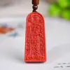 Coleção de Pingentes Naturais de Cinábrio e Areia Roxo-Dourada, Colares de Casal do Ano Zodiacal, Atacado e Dropshipping de Joias e Presentes de Feira Livre