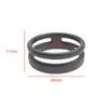 Comercio exterior Anillo de bloqueo de retraso para hombre Anillo de retraso luminoso Anillo de bloqueo de pene de silicona para hombre Anillo de retraso primera generación de pelo