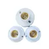Atacado do Fabricante Base Plana de Rosca E27 de Tamanho Médio para Lâmpada, Material de Pó de Jade Elétrico de Alta Qualidade, Diâmetro 7cm Mm, Soquete de Lâmpada, Grande Quantidade, Preço Favorável