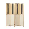 Biombo de madera maciza y ratán de papel estilo chino para sala de estar, entrada de hotel, fondo plegable para comedor, pared divisoria móvil para viviendas de alquiler