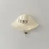 Sombrero de Bebé Qiunan Estilo Nuevo Primavera y Otoño Ins Oso Lindo Sombrero de Cubo Protector Solar para Bebé Protección Solar Sombrero de Pescador para Niños