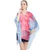 Novo chiffon impresso cachecol xale dual-use direto da fábrica de verão das mulheres protetor solar xale comércio exterior pregado lenço de seda