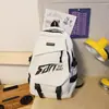 Mochila estudiantil de nuevo estilo para hombre, casual y versátil, mochila de viaje ligera, mochila de gran capacidad para estudiantes de secundaria, preparatoria y universidad