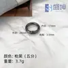 Anillo para Llavero con Clip de Resorte Anillo de Resorte Metálico Anillo para Llave de Coche Gancho Hebilla Cadena de Bolso Anillo Abierto Hebilla de Anillo Circular