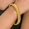 Pulsera de Collar de Resorte Enrollado de Tres Hilos Transfronteriza Europea y Americana Lujo Ligero Alto Sentido Metal Punk Hip-hop