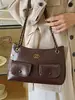 Yuezhi 2026 bolso de hombro versátil de principios de otoño, bolso cruzado, bolso de axila, bolso acolchado de moda de gran capacidad para el trabajo