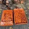 Colgante Lei Zaomu Sanqing Daozu Collar Taishang Laojun Hecho a Mano Pulido Colgante de Mano Joyería