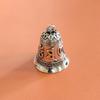 Oferta Especial Popular Llavero de Campana con Lema de Seis Caracteres Accesorios Cuerno Carrillón de Viento Tres Leones Accesorios Joyería Pequeña Fabricante Mayorista
