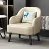 Sillón de Cuero para Persona Perezosa, Artesanía en Cuero, Silla Sofá Simple, Balcón, Dormitorio, Sala de Estar, Hotel, Oficina, Apartamento Pequeño, Ocio, B&B, Sofá