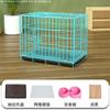 Gaiola para Cães Pequenos Como Teddy, para Interior com Banheiro, Gaiola Dobrável Universal para Coelhos, Gaiola para Gatos, Gaiola Portátil para Cães Pomeranian