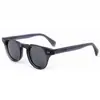 Moda Transfronteiriça Europeia e Americana Personalizada Armação Redonda Óculos de Sol de Acetato Óculos de Sol Polarizados de Alta Qualidade Tendência Óculos de Sol Masculinos