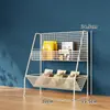 Estante de almacenamiento para snacks, para el hogar, para bebidas, frutas, estante de almacenamiento multicapa, estanterías de supermercado, mostrador de caja, estante de exhibición multifuncional