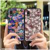 Adequado para Capa de Celular Sharp, Luxuosa, Simples, Criativa e Interessante, Capa Flexível com Proteção Total nas Bordas, Cor Sólida Digital, Resfriamento para Mulheres