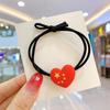 Grampo de Cabelo Pequena Bandeira Chinesa Mola em Formato de Coração Faixa de Cabelo Headband Gadget Promocional para Escanear Código QR Decoração de Dia Nacional Pequeno Presente Presilha para Franja