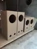Gabinete Vazio para Alto-falante de 8 polegadas Compensado Multilaminado de Bétula Placa Marítima Subwoofer Automotivo Caixa de Chão Áudio